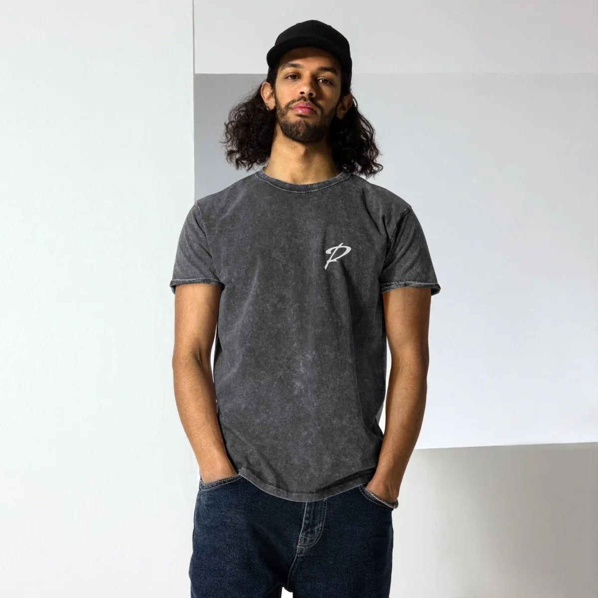 Denim T-Shirt | Vintage Streetwear Look - THE P.U.M.